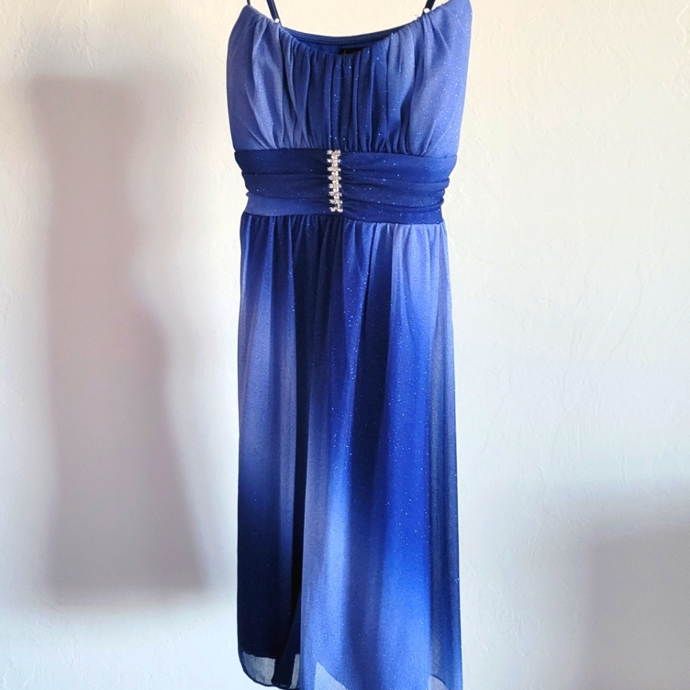 Blue Sparkly Dress